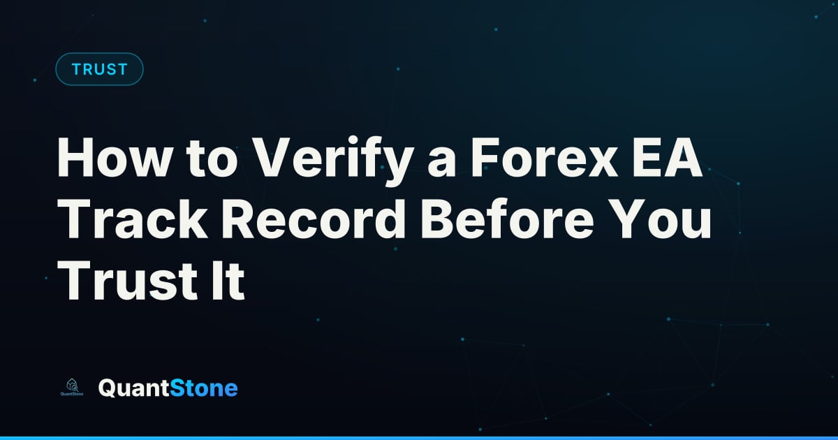 Illustration: How to Verify a Forex EA Track Record Before You Trust It