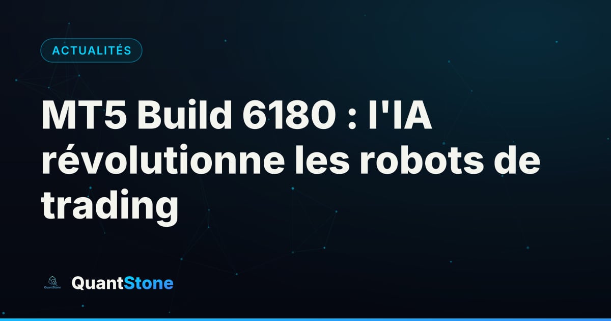 Illustration : MT5 Build 6180 : l'IA révolutionne les robots de trading