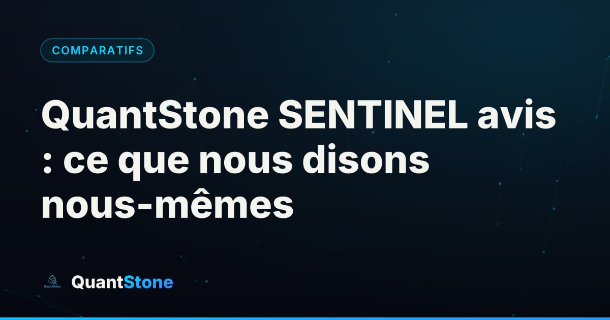 Illustration : QuantStone SENTINEL avis : ce que nous disons nous-mêmes