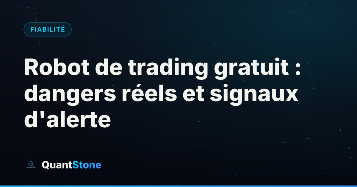 Illustration : Robot de trading gratuit : dangers réels et signaux d'alerte